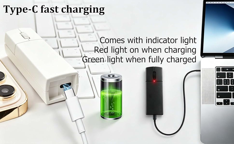 type-c rechargeable