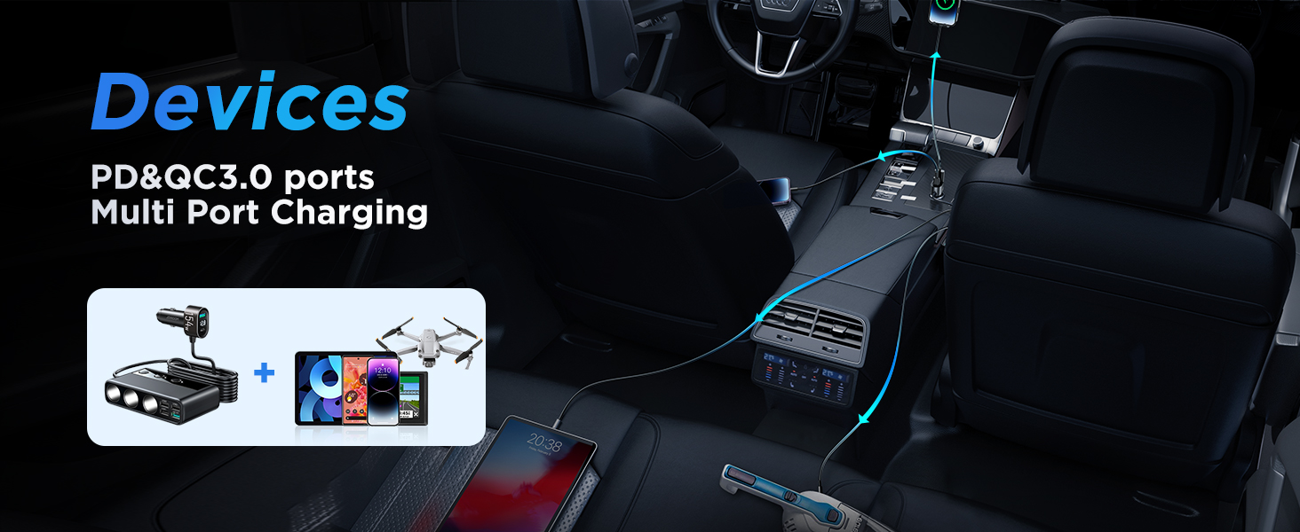 cigarette lighter splitter