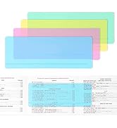 4Pack Mahjong Line Finder, Mahjong Line Reader Guide, Mah Jongg Card Mahjong Accessories and Gift...