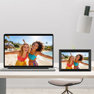 32GB FRAMEO 10 Inch Smart WiFi Digital Photo Frame