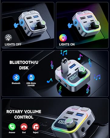 fm bluetooth adapter for car