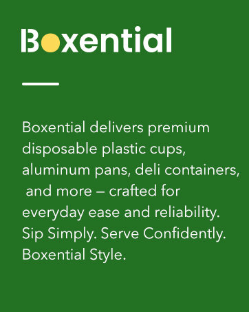Aluminum pans and deli food containers