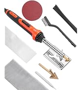 VEVOR Plastic Welder Kit, 60W/100W Dual-Power Plastic Welding Soldering Iron with 3 Welding Tips ...
