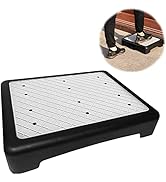Wefaner Platform Step Stool Bed Step Non-Slip Rubber Stair Riser Portable Anti-Fall Safety Platfo...