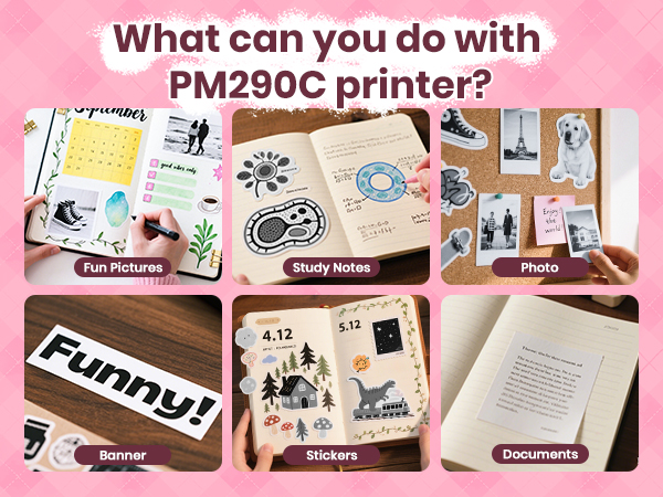 ETIKEZ pm290c sticker printer print pod portable sticker printer mini printer