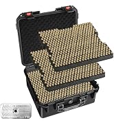 1296 Round 9mm Ammo Storage Box - TSA Approved Waterproof 9mm Ammo Case, Bullets Case for 9x19mm ...