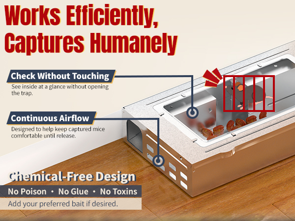 mouse traps mouse traps indoor for home rat trap mice traps live mouse trap humane mouse traps