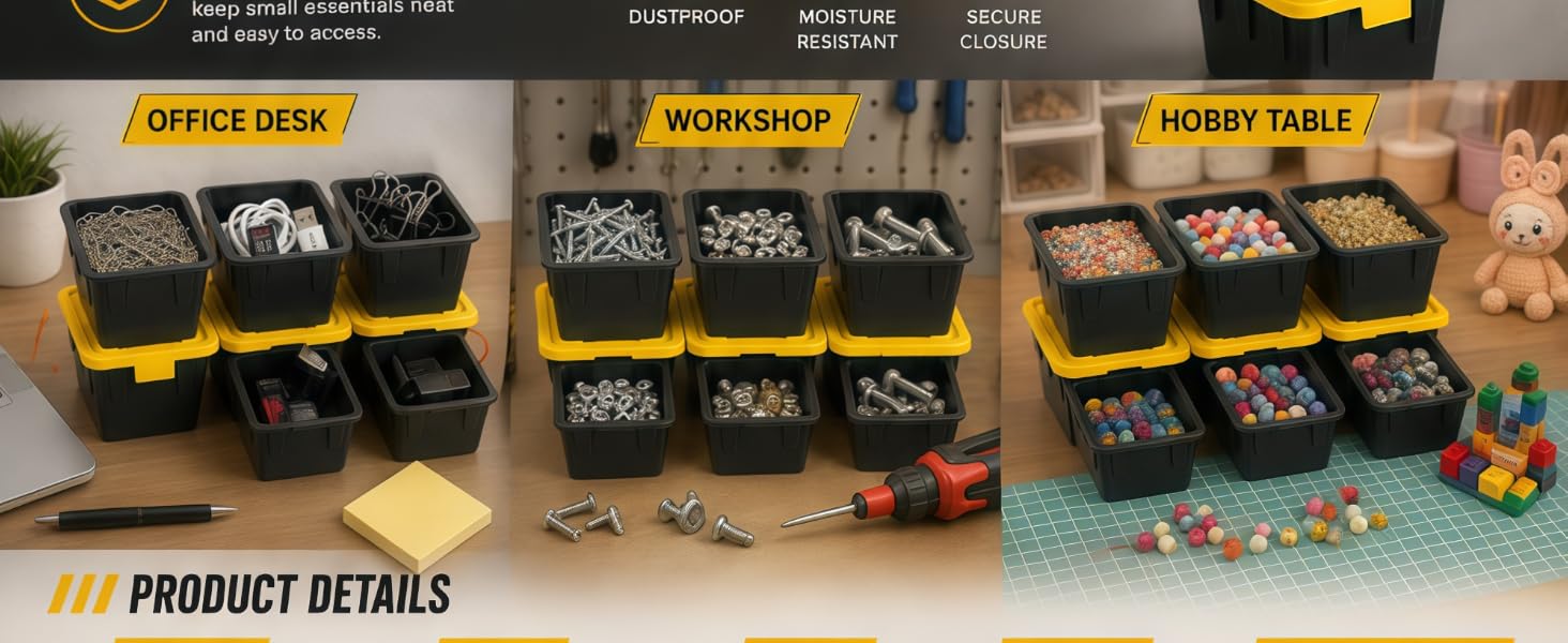 Mini Storage Bins