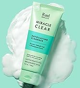 Rael Face Wash, Miracle Clear Exfoliating Cleanser - Face Cleanser for Oily & Acne Prone Skin, Ko...