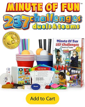 Minute of Fun, Minute Games, Family Games, Party Games, Teens, Kid's 8-12