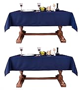 2 PACK RECTANGLE TABLECLOTHS