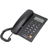 Wendry Corded Telephone with Caller ID, Hands-Free Speakerphone for Home & Office, Wired Desk Pho...
