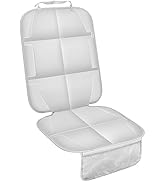 Meolsaek Car Seat Protector for Vehicles No Imprint, Durable Leather Car Seat Protector for Child...