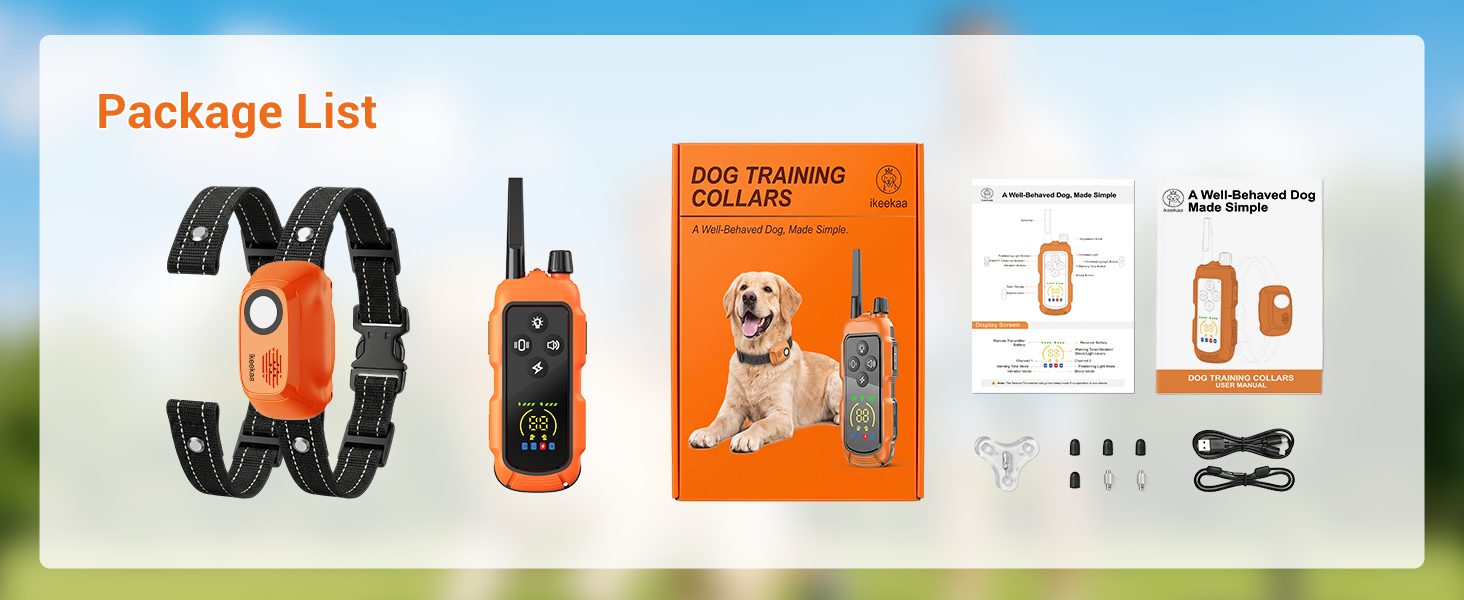 dog training collar with remote