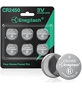 Enegitech CR2450 Lithium Button Battery Coin 2450 3V Button Cell?? Compatible with Zigbee Motion ...