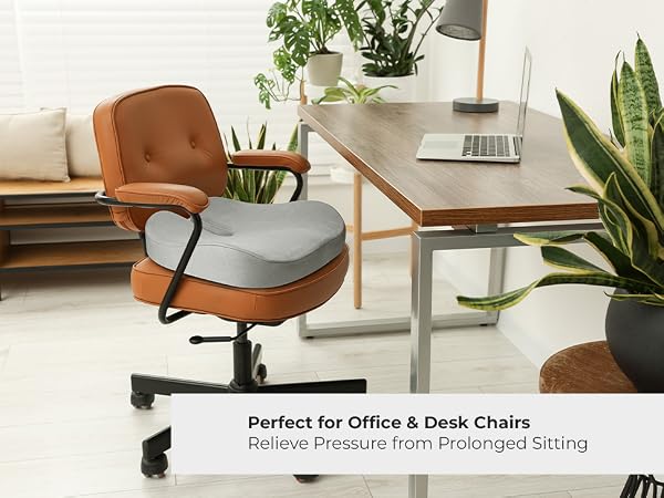 Seat Cushion Pillow - For Office & Desk Chairs