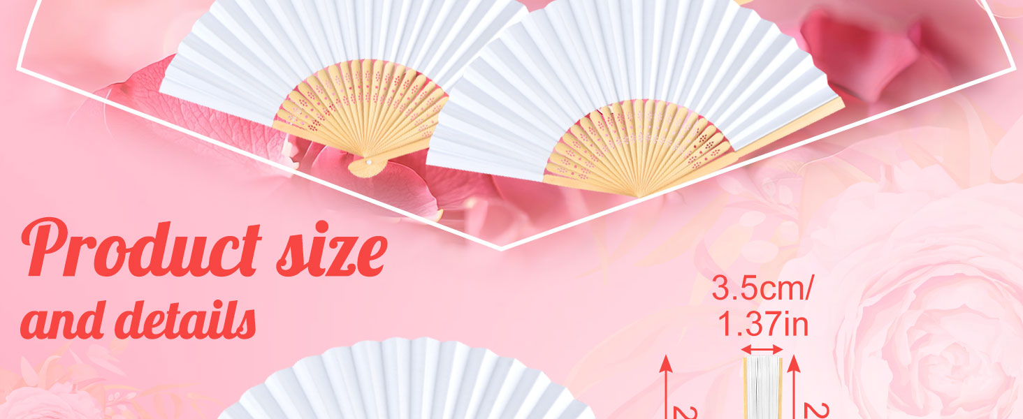 Handheld Paper Fans
