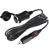 12V Cigarette Lighter Extension Cord 6FT -Car Charger Cigar Lighter Male Plug to Female Socket 18...