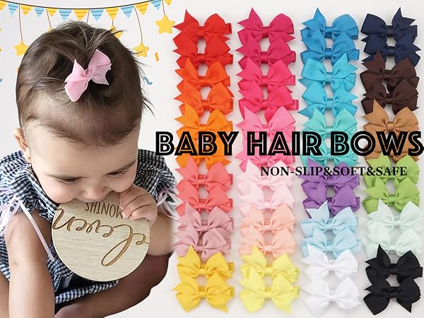 baby hair bows