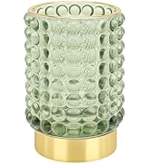 DASITON Makeup Brush Holder Organizer, Crystal Cosmetic Make Up Brush Holder, Glass Makeup Brushe...