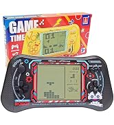 Nbguigdstr Brick Game Console,4.3" Large Screen Handheld Game Console,Building Block/Tank/Racing ...