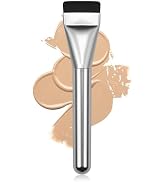 BEAUTYFACTOR Flat Foundation Brush,Korean Makeup Brush Spatula Facial Brush for Liquid Foundation...