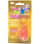 Jowxsx 1Pc Funny Water Squirt Ring Tool Party Prank Jokes Gag Fool's Day Party Favor Gift Gags an...