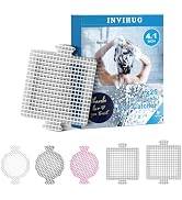 INVIHUG,25 Pack, Disposable Shower Drain Hair Catcher Mesh Stickers,Disposable Hair Drain Catcher...