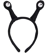 Uonlytech Toddler Headband Snail Antenna Headband Black Funny Eye Headband Hair Hoops Animal Ear ...
