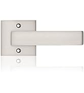 Probrico [Pack of 1 Door Lever Dummy Lever Door Handle for Closets French Doors,Square Dummy Door...