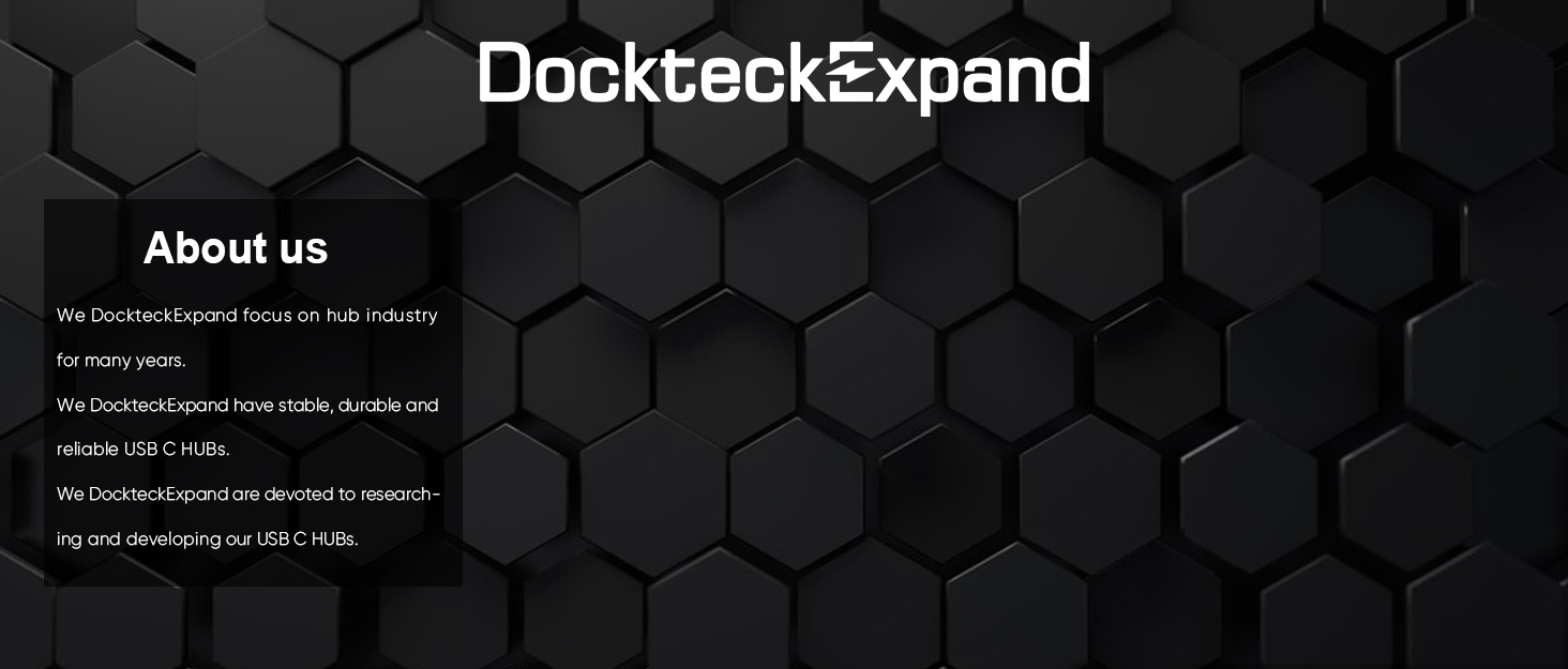 USB C HUB DockteckExpand USB-C Multiport