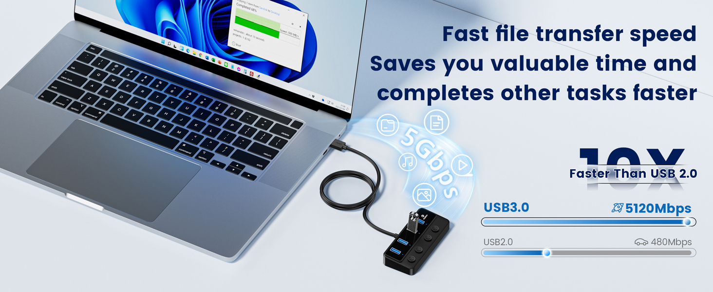 computer usb port hub