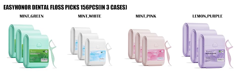 dental floss picks 156pcs