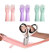 VFENHIR Cleaning Gloves, Dishwashing Gloves, Nitrile Material, Durable and Slip-resistant