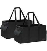 DSDCDJ Standing Extra Large Utility Tote Bag with Hard Bottom and All Sides Rinforced, Heavy Duty...