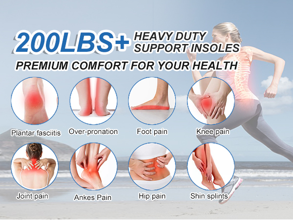 Orthotic Plantar Fasciitis Feet Insoles
