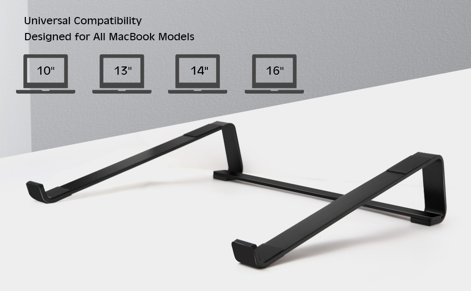 Laptop stand for desk