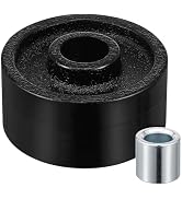 UKCOCO Universal Wheel, Horizontal 2.5 Tons Front Wheel, Jack Wheel for Jack Bearing Wheel, Metal...
