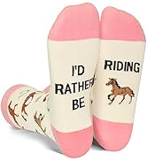 Women Girls Novelty Animal Socks, Funny Giraffe Gifts Bunny Gifts Horse Gifts Cow Gifts for Anima...