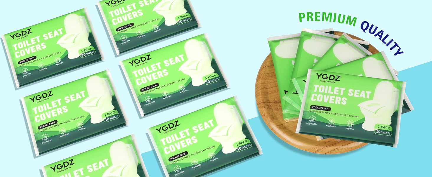 toilet seat covers disposable flushable