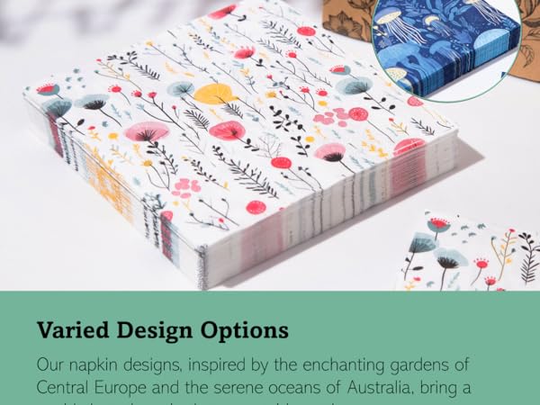 varied design options
