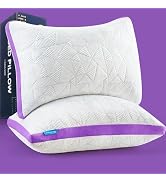 BETU Cooling King Size Pillows Set of 2, Shredded Memory Foam Cool Pillows for Hot Sleepers, Adju...