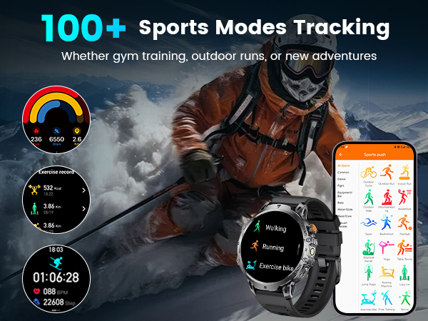 100+ Sports Modes