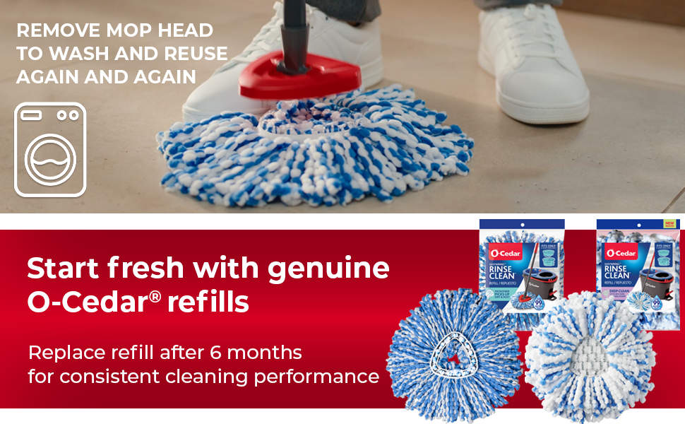 rinseclean mop