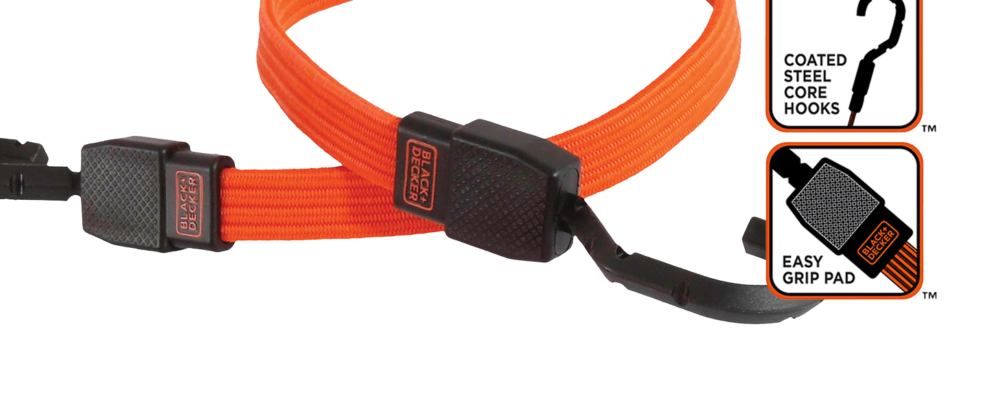 BDX1010 Flat Bungee Cord Straps