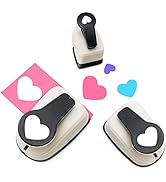 Heart Hole Punch, Paper Punch, Heart Punches for Paper Crafts, Heart Punch, Hole Puncher Heart, S...