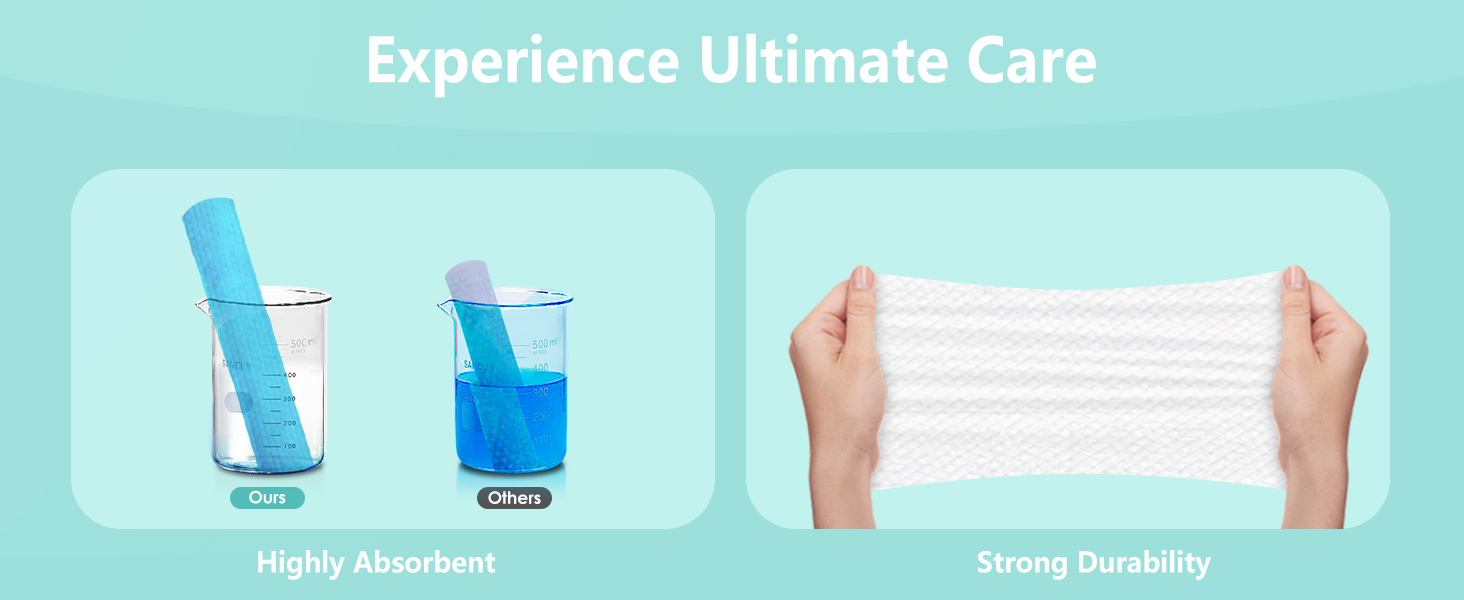face towels XL towelettes disposable cloths face tissue cleansing washing wipes for women makeup