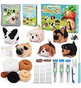UOOU Felting Kit, 61 Pcs Felting Kits for Beginners Adult with Felting Needles, Wool Roving, Felt...
