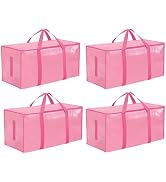 SummitFlare Extra Large Heavy Duty Moving Bags - Waterproof Storage Totes with Reinforced Handles...