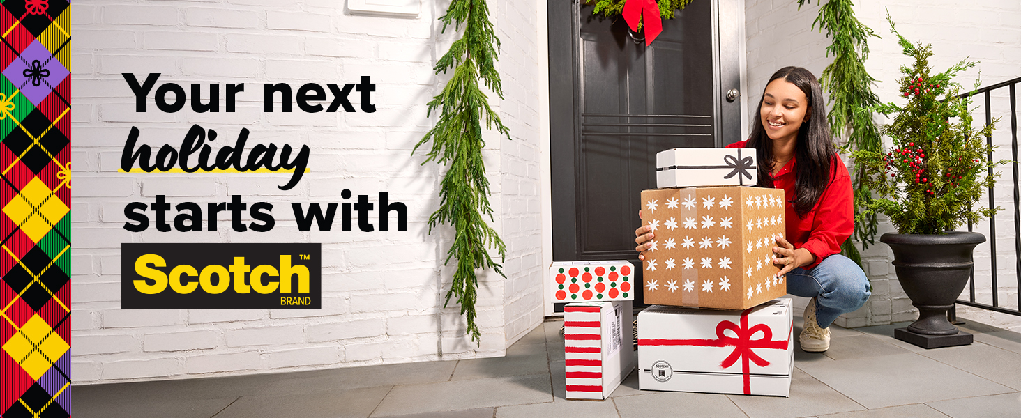 Your next holiday starts with Scotch Brand